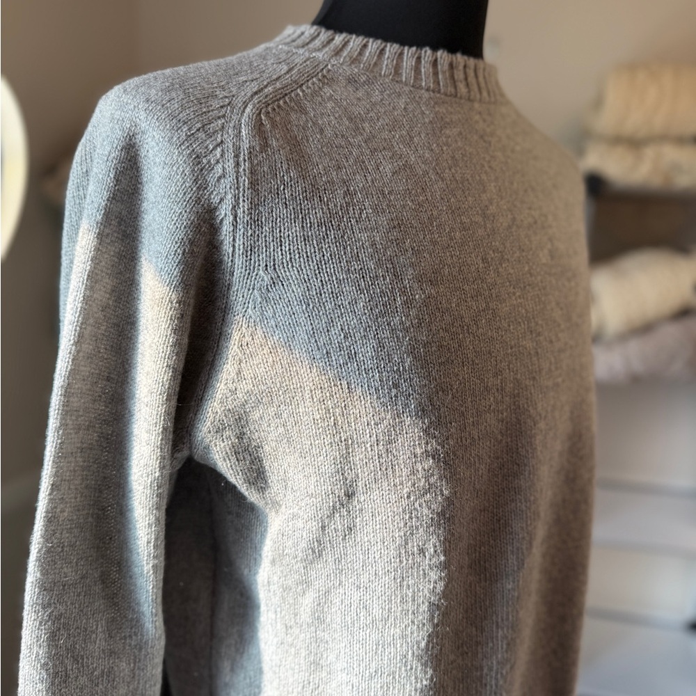 The UNION LABEL! Made in US by the Ladies’ Workers’ Union! Fox Coll. L Wool/Poly